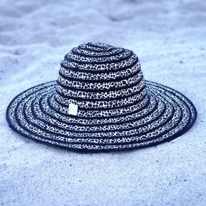 Animal Print Ribbon Black Sun Hat New Boutique Item Follow us on Instagram @MsCh